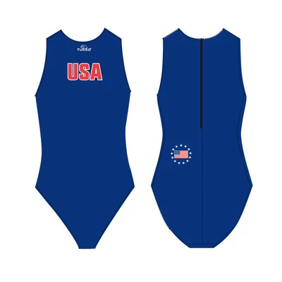 BAÑADOR MUJER WATERPOLO "COMFORT" USA 2016 3 BAÑADOR MUJER WATERPOLO "COMFORT" USA 2016