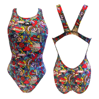 BAÑADOR NATACION MUJER LIBERTY TATOO 3 BAÑADOR NATACION MUJER LIBERTY TATOO