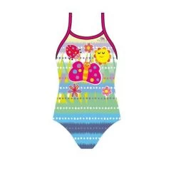 BAÑADOR NATACION NIÑA COUNTRY FRIENDS (TIRANTE FINO)