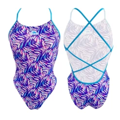 BAÑADOR PATRON 'SIRENE' LILAC ANIMAL