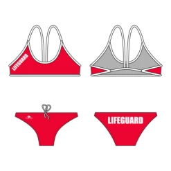 BAÑADOR TIRANTE ANCHO NIÑA LIFEGUARD- GRECIA