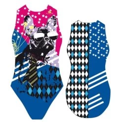 BAÑADOR WATERPOLO MUJER COL DOG