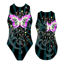 BAÑADOR WATERPOLO NIÑA BUTTERFLY STARS