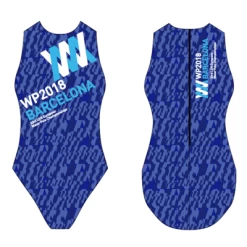 BAÑADOR WATERPOLO NIÑA LOGO BARCELONA WATERPOLO 2018