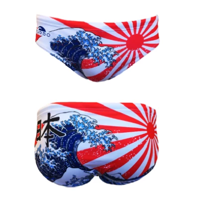 BAÑADOR WATERPOLO NIÑO JAPAN KANJI 3 BAÑADOR WATERPOLO NIÑO JAPAN KANJI