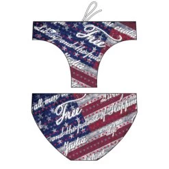 BAÑADOR WATERPOLO NIÑO USA 4 TH OF JULY