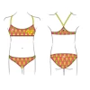 BIKINI MINI NIÑA NATACION PINEAPPLES ONLY HAPPY 4303792022 -Tienda De Neoprenos bikini mini nina natacion pineapples only happy 4303792022