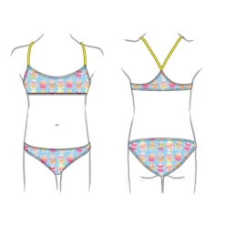 BIKINI MINI NIÑA NATACION SWEET HAPPY 4308172022