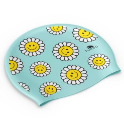GORRO SILICONA 'SUEDE' HAPPY FLOWERS