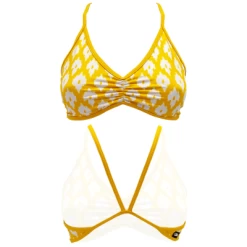 TOP FUNKY YELLOW IKAT